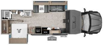 View 2027 Grand Design Lineage Series M 31ZW5 complete specs and manufacturer brochures