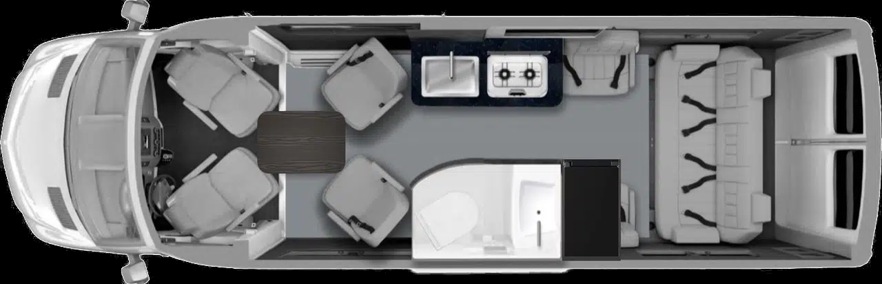 View 2027 Grech RV Strada-ion Lounge complete specs and manufacturer brochures