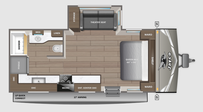 View 2027 Jayco Jay Flight 200MKSW complete specs and manufacturer brochures