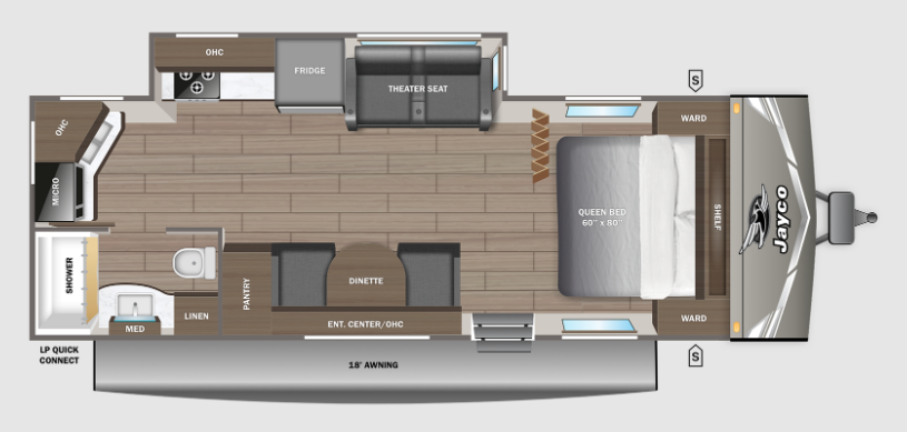 View 2027 Jayco Jay Flight 225MLSW complete specs and manufacturer brochures