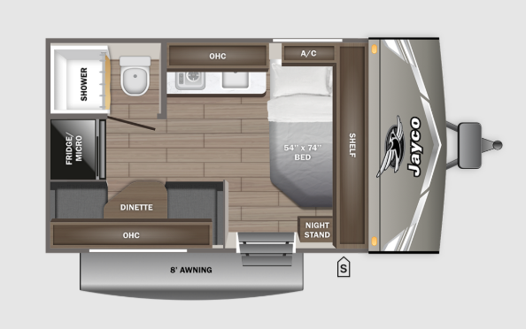 View 2027 Jayco Jay Flight Sport Edition 130RDW complete specs and manufacturer brochures