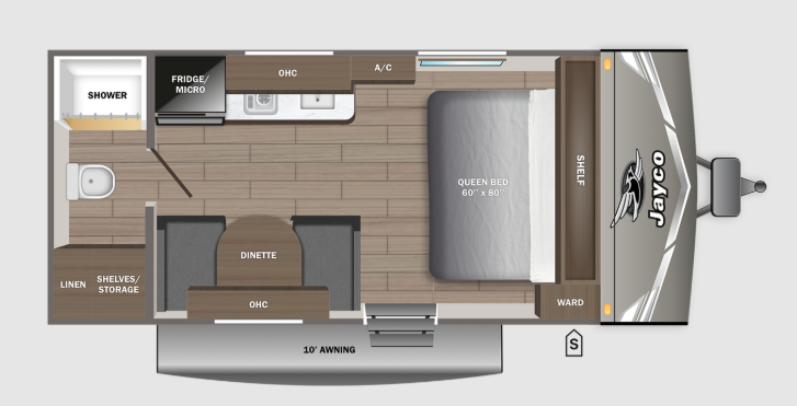 View 2027 Jayco Jay Flight Sport Edition 170FQW complete specs and manufacturer brochures