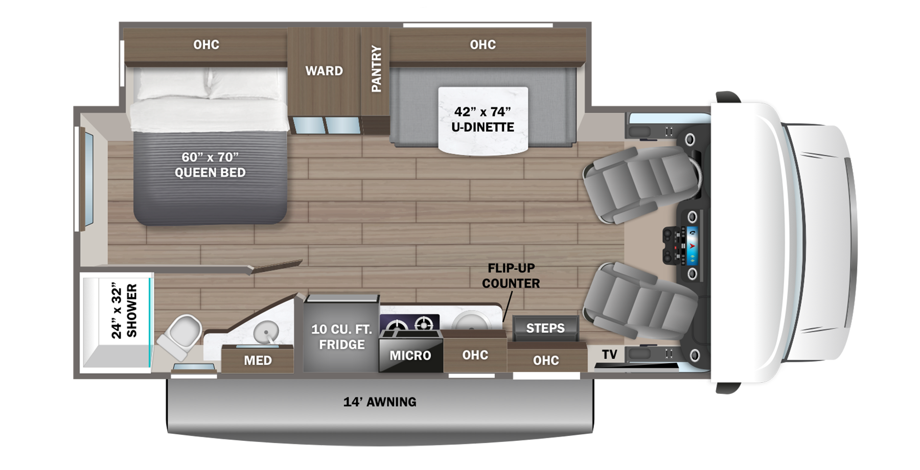 View 2027 Jayco Melbourne 24L complete specs and manufacturer brochures