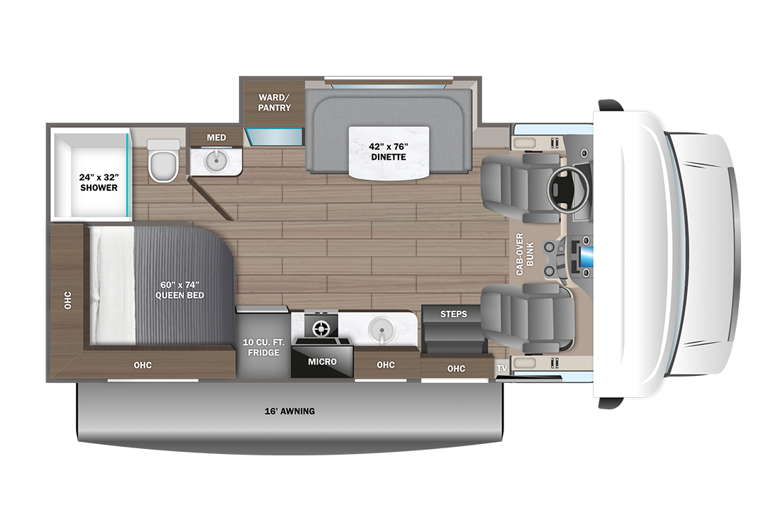 View 2027 Jayco Redhawk SE 22AF complete specs and manufacturer brochures