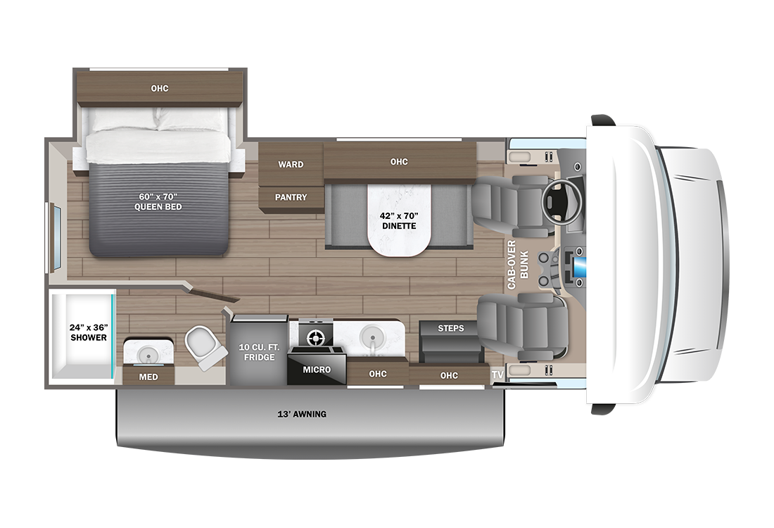 View 2027 Jayco Redhawk SE 22C complete specs and manufacturer brochures
