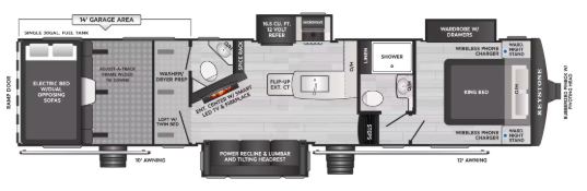 View 2027 Keystone Carbon 368 complete specs and manufacturer brochures