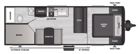 View 2027 Keystone Coleman 23B complete specs and manufacturer brochures