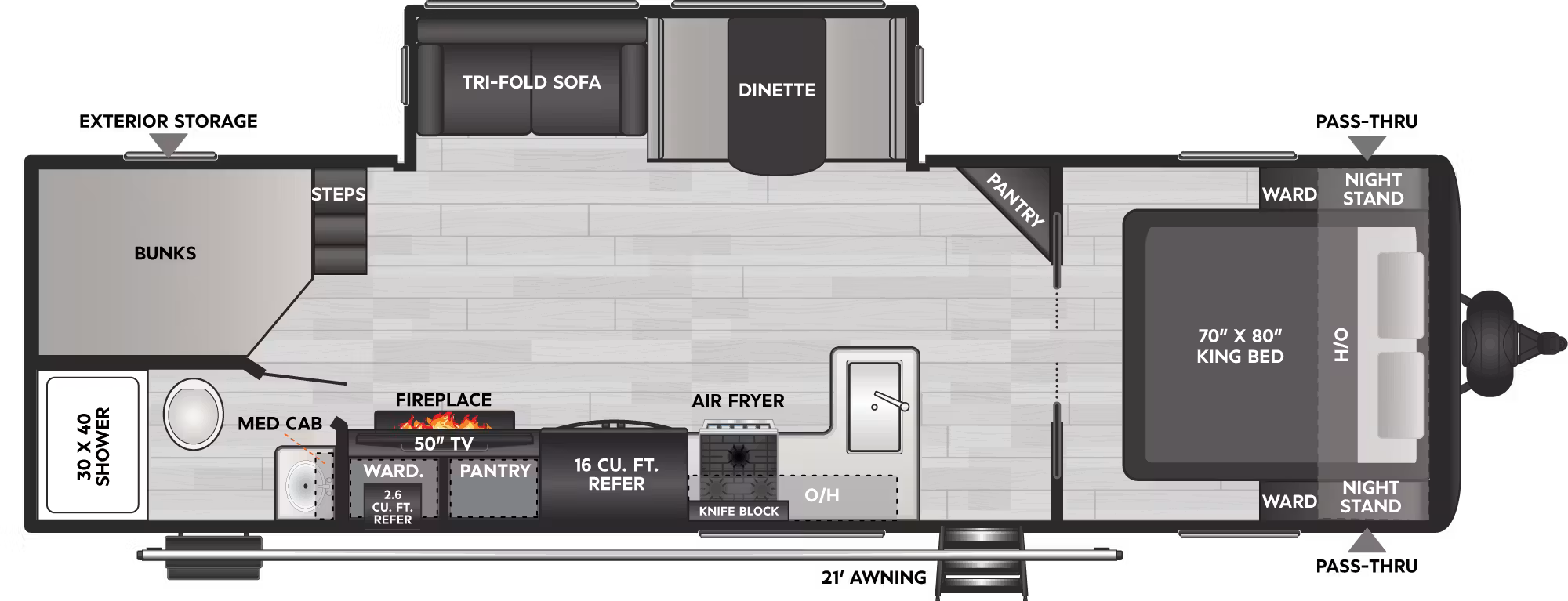 View 2027 Keystone Coleman Legacy 2900BH complete specs and manufacturer brochures