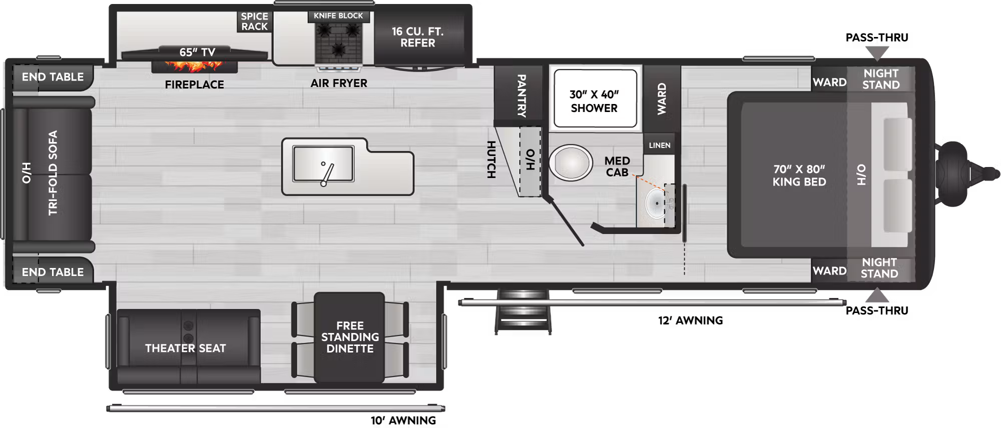View 2027 Keystone Coleman Legacy 2950RL complete specs and manufacturer brochures