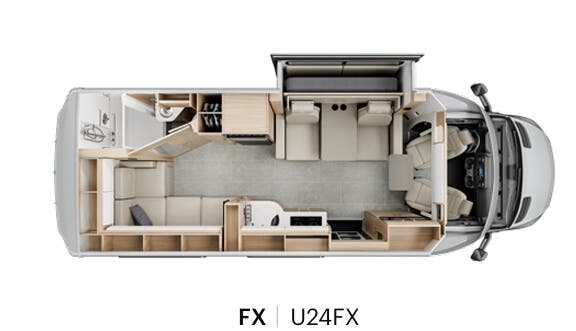 View 2027 Leisure Travel Unity U24FX complete specs and manufacturer brochures