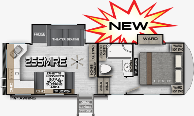 View 2027 Northwood Arctic Fox Rapid 255MRE complete specs and manufacturer brochures