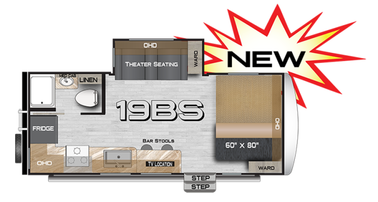 View 2027 Northwood Nash 19BS complete specs and manufacturer brochures