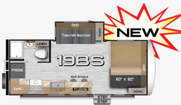 View 2027 Northwood Nash Camp 19BS complete specs and manufacturer brochures