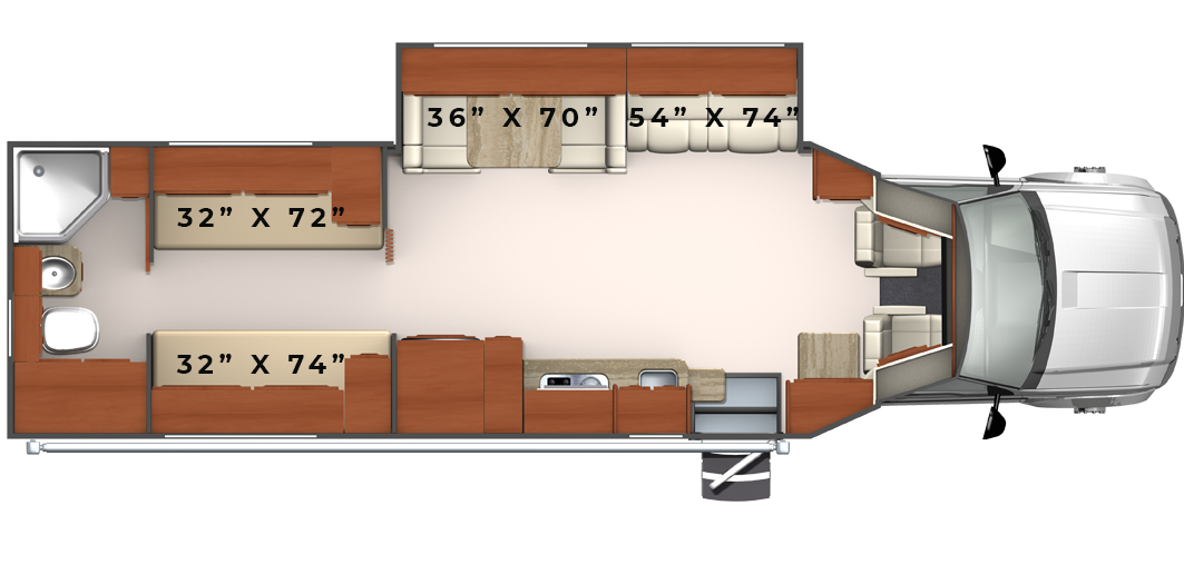 View 2027 Phoenix Cruiser 3100 complete specs and manufacturer brochures
