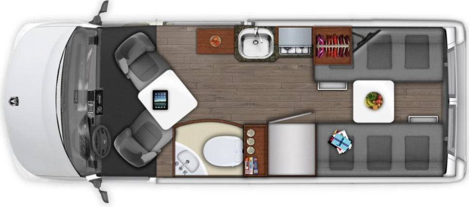 View 2027 Roadtrek Zion Slumber Base complete specs and manufacturer brochures
