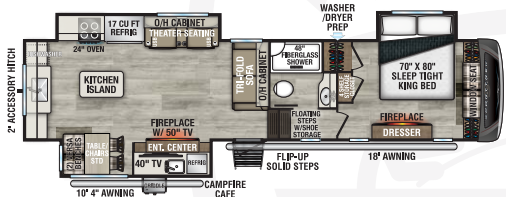 View 2027 Venture RV SportTrek 5 Touring Edition STTF353VRK complete specs and manufacturer brochures