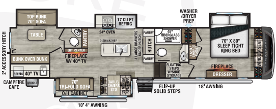 View 2027 Venture RV SportTrek 5 Touring Edition STTF354VBH complete specs and manufacturer brochures