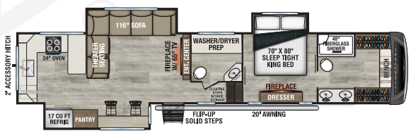 View 2027 Venture RV SportTrek 5 Touring Edition STTF373VRK complete specs and manufacturer brochures