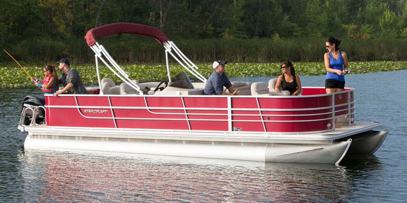 2018 Starcraft Marine EX Fish Pontoon 22 F4 specs and literature guide