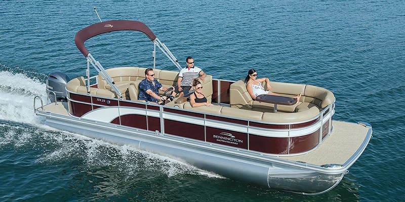 2022 Bennington SX Series 25 SXSRC specs and literature guide