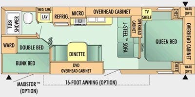 2009 Jayco Jay Flight G2 27 BH specs and literature guide