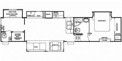 2011 Forest River Cedar Creek 36B2 Image