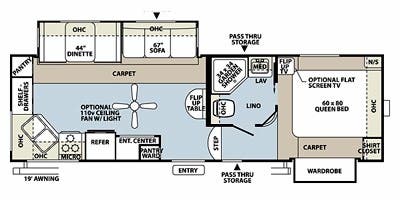 2012 Forest River Rockwood Signature Ultra Lite 8260WS Image