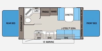 2012 Jayco Jay Feather Ultra Lite X19 H Image