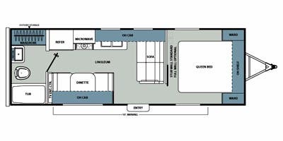 2012 Coachmen Catalina Santara 221FB Image