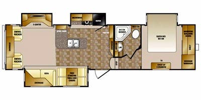 2012 Crossroads Cruiser Sahara Specs Floorplans