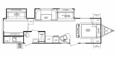 2012 Cruiser RV Enterra E-303BHS specs and literature guide