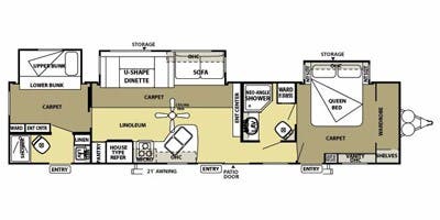 2014 Forest River Wildwood DLX 426-2B Image