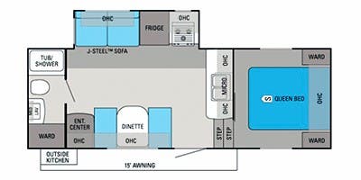 2012 Jayco Eagle Super Lite HT 23.5 RBS Image