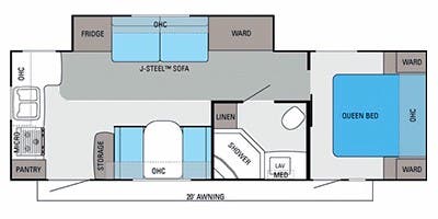 2012 Jayco Eagle Super Lite 266 RKS Image