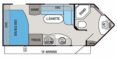 2012 Jayco Skylark 21 FBV Image