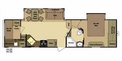 Full Specs For 2012 Open Range Mesa Ridge Mf329bhs Rvs Rvusa Com