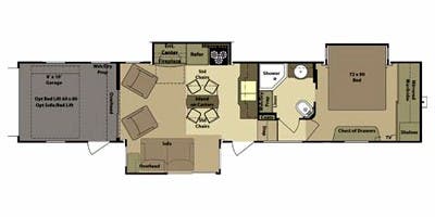 2012 Open Range Rolling Thunder Specs Floorplans