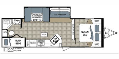 2014 kodiak travel trailer floor plans