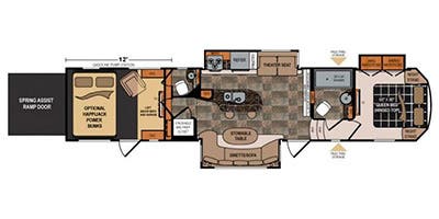 Full Specs for 2013 Dutchmen Voltage 3895 RVs | RVUSA.com