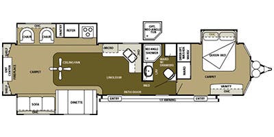 2013 Forest River Wildwood DLX 400RETS Image