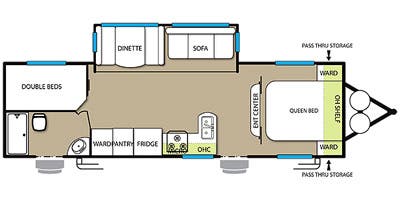 2014 Forest River Salem Cruise Lite West T262BHXL Image