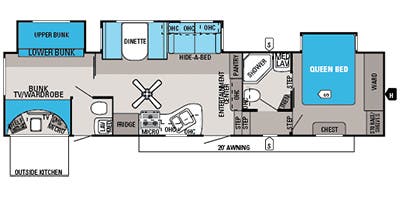 2014 Jayco Eagle 34.5 BHTS Image