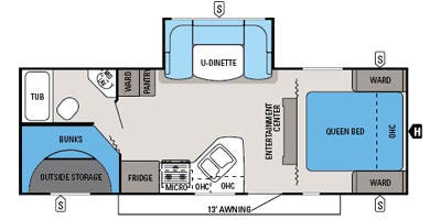 2014 Jayco White Hawk Ultra-Lite 25BHS Image