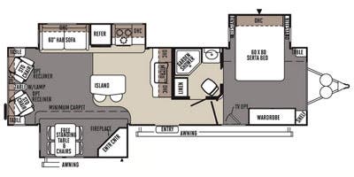 2015 Forest River Rockwood Signature Ultra Lite 8329SS Image