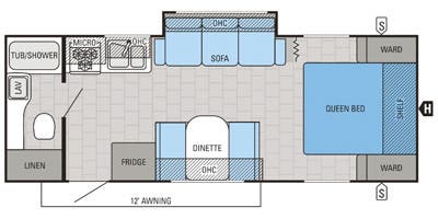 2015 Jayco Jay Feather 22FQSW Image