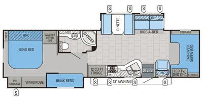 Full Specs for 2015 Jayco Seneca 37FS RVs | RVUSA.com