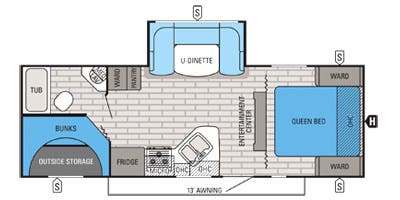 2015 Jayco White Hawk Ultra-Lite 25BHS Image