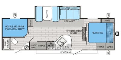 2015 Jayco White Hawk Ultra-Lite 28DSBH Summit Edition Image