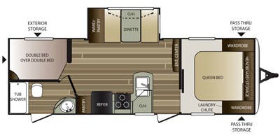 2016 Keystone Cougar Half-Ton 26DBHWE Image