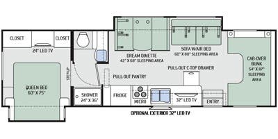 Full Specs For 15 Thor Motor Coach Chateau 31l Rvs Rvusa Com